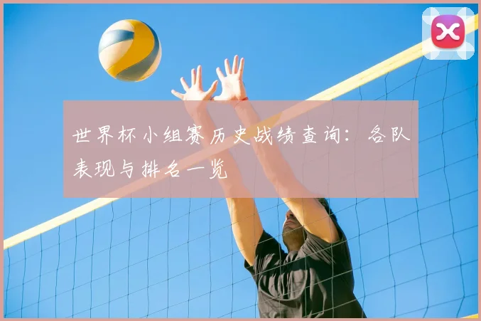 世界杯小组赛历史战绩查询:各队表现与排名一览